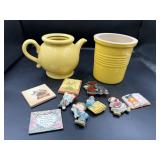 Kettle, Jar, and Magnets Set
