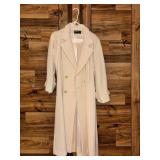 Womens Ivory Jofeld Coat in Dartmouth Fabric