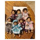 6 Realistic Vinyl Dolls by EAC Toys