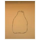 Italy 14k Gold Box Chain Necklace