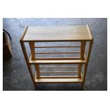 Wood DVD/VHS/Book Shelf