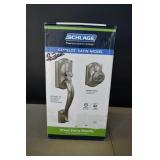 New Schlage Camelot Satin Nicket Door Handle