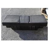 60' Black Plastic Truck Bed Tool Box