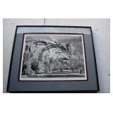 North Dome Royal Arches Yosemite Print