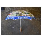 Vtg News Sentinel Comics Umbrella