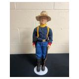 Vtg Military-Themed Collectible Figure 18''
