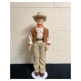Effanbee John Wayne Figure 17.5''
