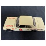 Vtg Model Car with Racing Details 7.5''x3''x2.5''