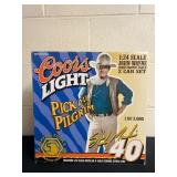 Coors Light Vtg John Wayne Car Set 10''x5''x3''