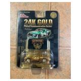 Racing Champions 24K Gold Car 1998 6''x8''