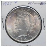 1924-P Peace Silver Dollar