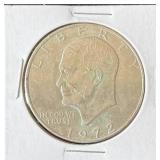 1972 US Eisenhower Dollar Coin