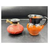 Two Decorative Vessels with Unique Designs