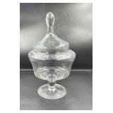 Clear Glass Apothecary Jar with Lid