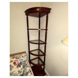 Mahogany Corner Shelf