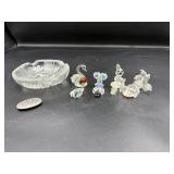 Crystal Animal Figurines