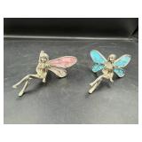 Stained Glass Wing Fairy Figurines