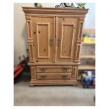 Boyd Wooden Armoire With Drawers