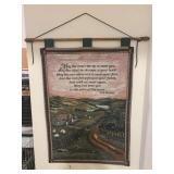 Wall Hanging With Irish Blessing Design