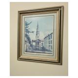 Jim Booth ï¿½Church Streetï¿½ Print, Framed