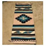 Handwoven Wool Rug, 28ï¿½63 Inches