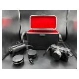 Yashica Electro 35 Camera With Accessories