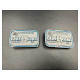 Lady H Coal Belt Buckles