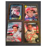 (4) Morgan Shepherd Autographed Cards