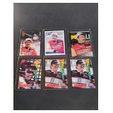 (6) Nascar Autographed Cards