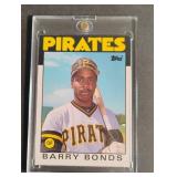 1986 Topps Traded Barry Bonds #11T Rookie Card