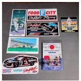 Dale Earnhardt Die Cast Car and Stickers