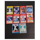 (10) Bo Jackson Baseball Cards