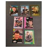 (7) Robert Pressley Autographed Nascar Cards