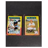 1975 Topps Johnny Bench & Brooks Robinson