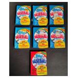 (6) 1989 & (1) 1988 Topps Packs - Read Details