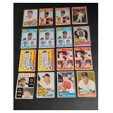 (15) 1965 & (1) 1964 Topps Baseball Cards