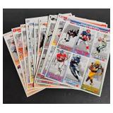 1993 Uncut McDonald's Football Cards