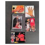 (5) Michael Jordan Cards