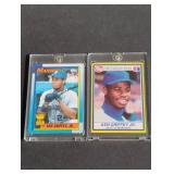 90 Topps and '91 Post Ken Griffey, Jr Cards