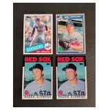 Roger Clemens and Orel Hershiser 2nd Years