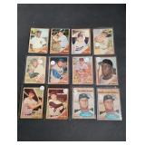 (12) 1962 Topps Baseball Cards