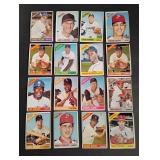 (16) 1966 Topps Baseball Cards