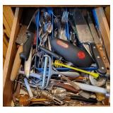 Silverware And Kitchen Utensil Lot