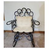 Handmade Horseshoe Rocking Chair