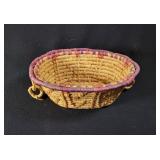 Hand Woven Natural Fiber Basket