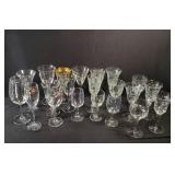 20 Stemware Pieces