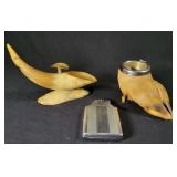 Ronson Lighter, Stand and Ashtrays