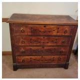 Four-Drawer Wooden Chest of Drawers