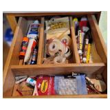 Craft Supplies in Organizer