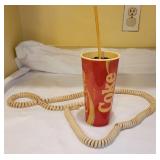 1980s Coca-Cola Cup Telephone